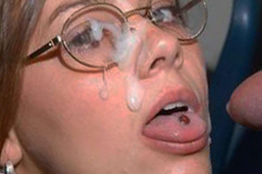 15P Photos of amateur cocksucking babes who like sticky cum