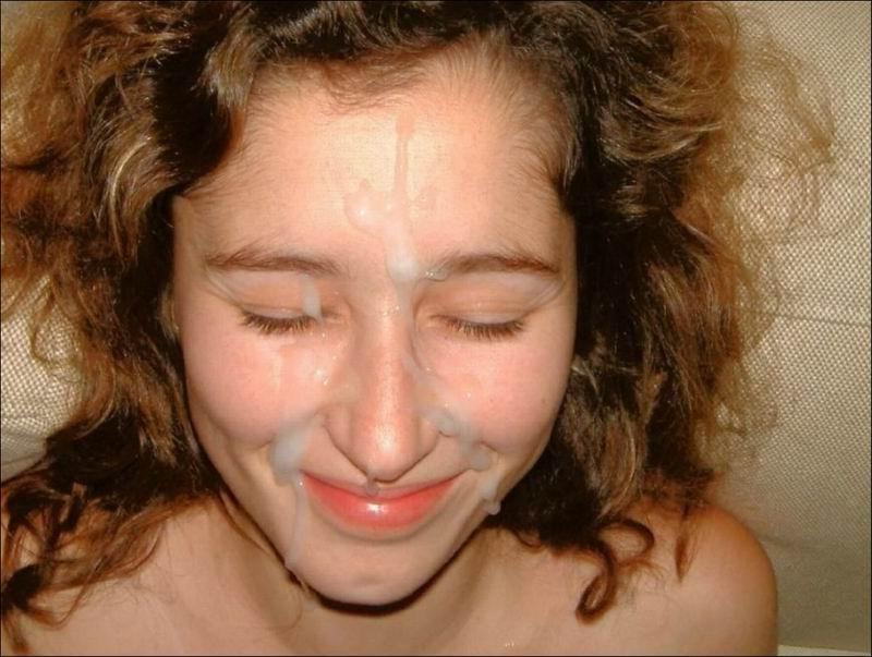 16P Collection of cum-squirted faces