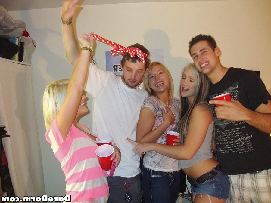 14P Watch these hot ass college teenies get fucked hard in these dorm room foosball 