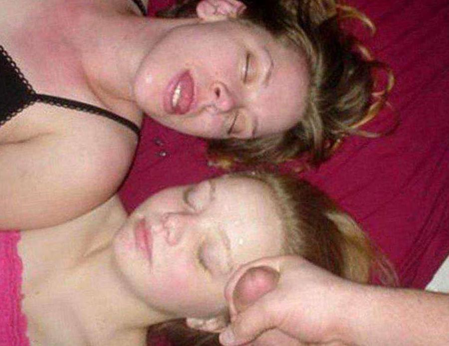 15P Photos of hotties who love cum facial