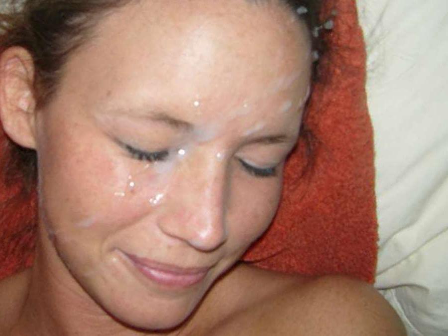 15P Photos of hotties who love cum facial