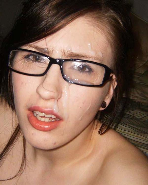 15P Pictures of kinky girls and hot facial cum