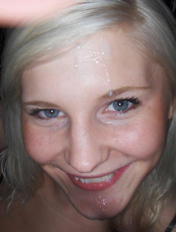 15P Pictures of girlfriends who got cum on their faces