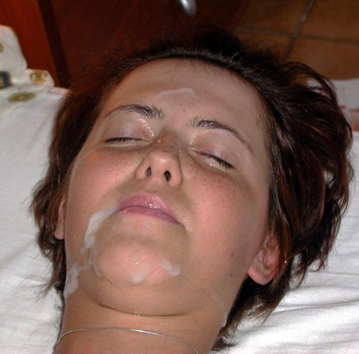 15P Hot photos of cum facials on various kinky girlfriends