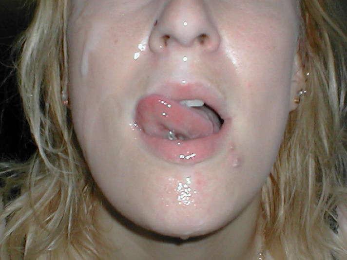 15P Hot photos of cum facials on various kinky girlfriends