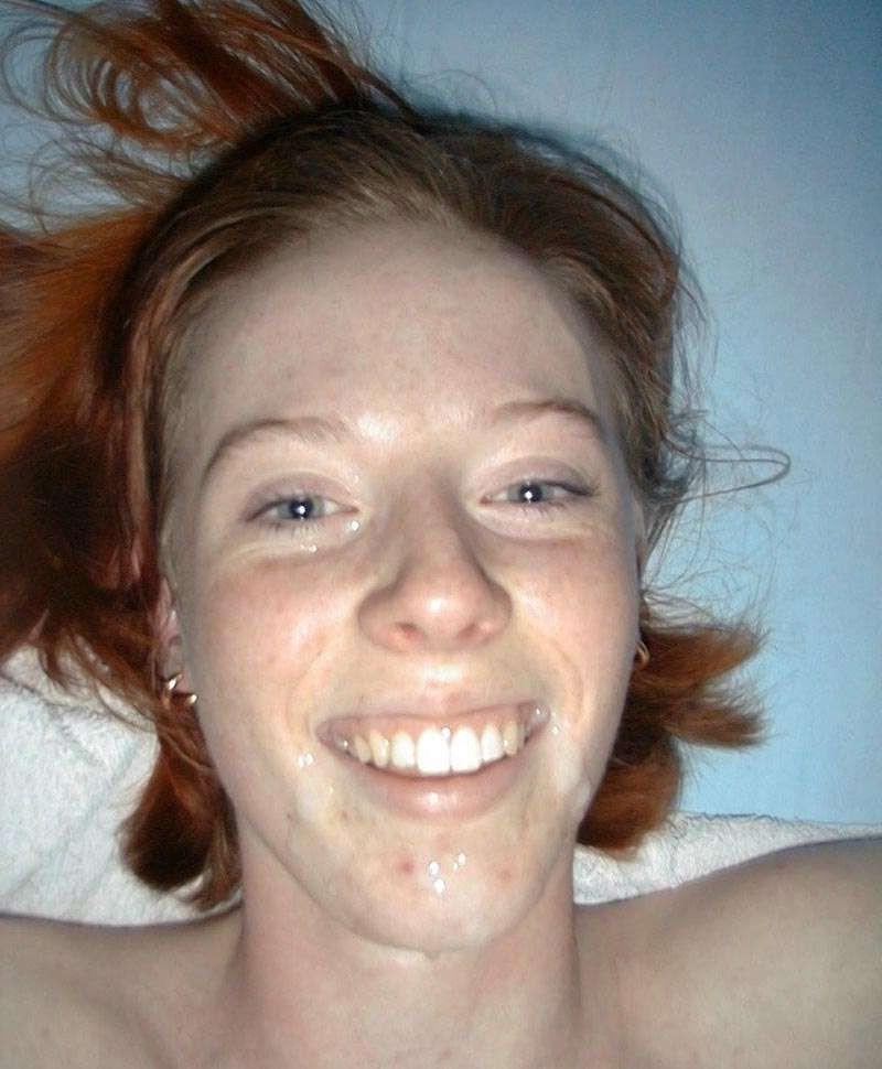 15P Photos of girlfriends who got their faces cum-drenched