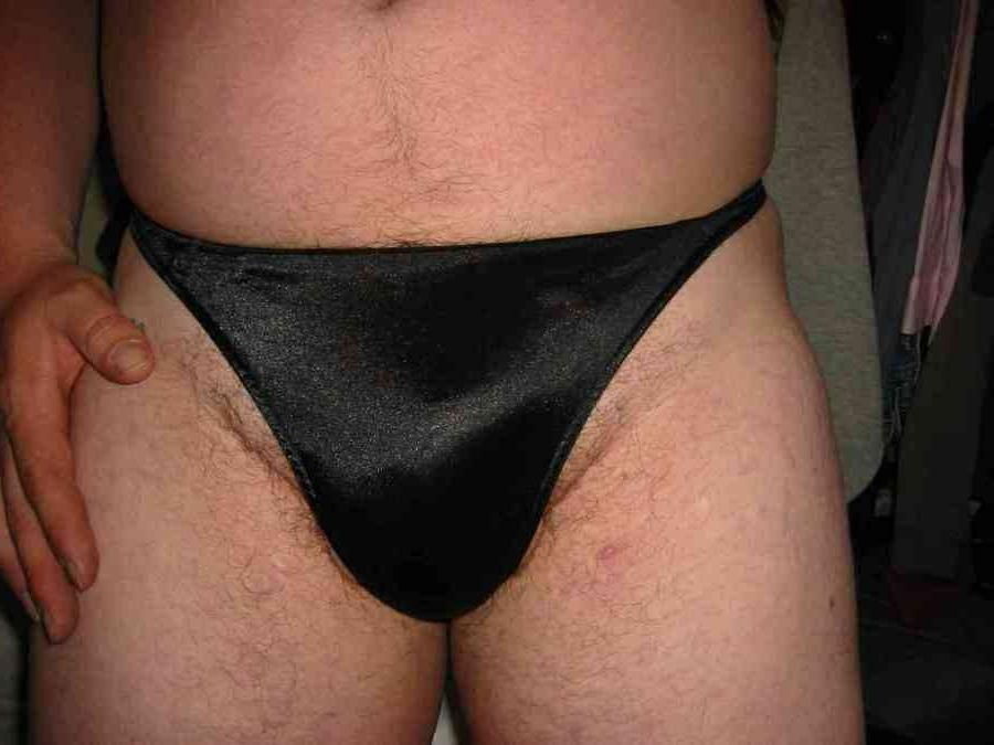 16P Cross dressers in silky panties