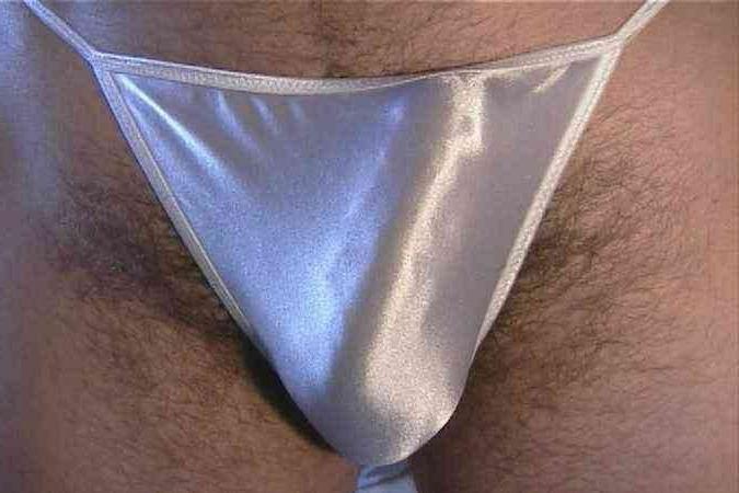 16P Cross dressers in silky panties