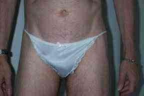 16P Cross dressers in silky panties