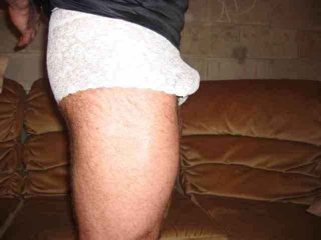 16P Cross dressers in silky panties