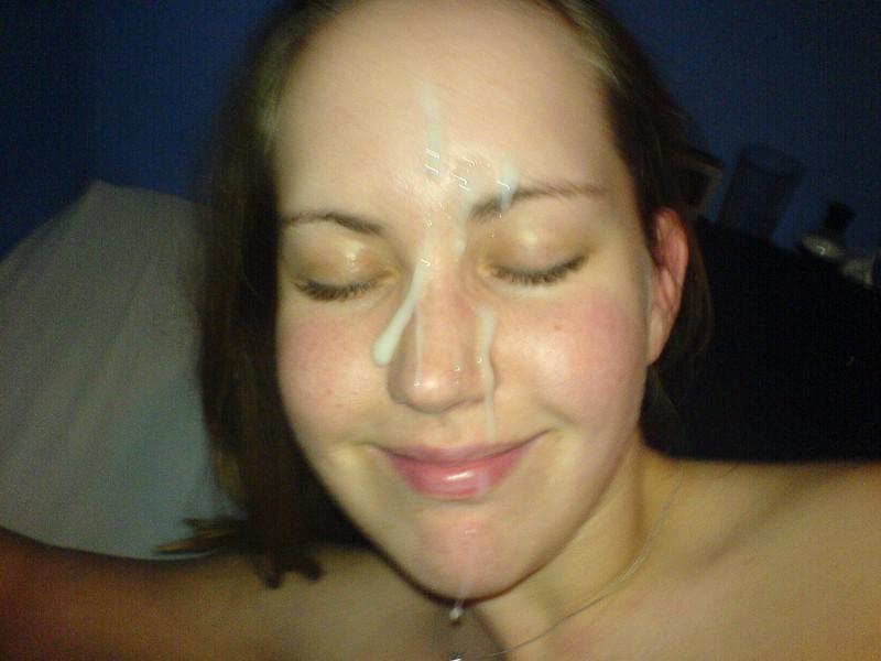 12P Pics of horny girls with cumshot in her face