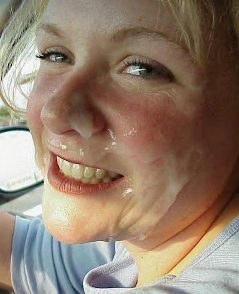 12P Pics of horny girls with cumshot in her face