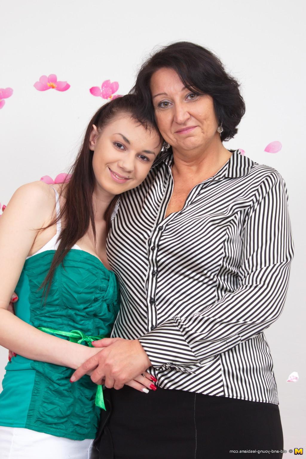 16P Hot and steamy old and young lesbians having a ball