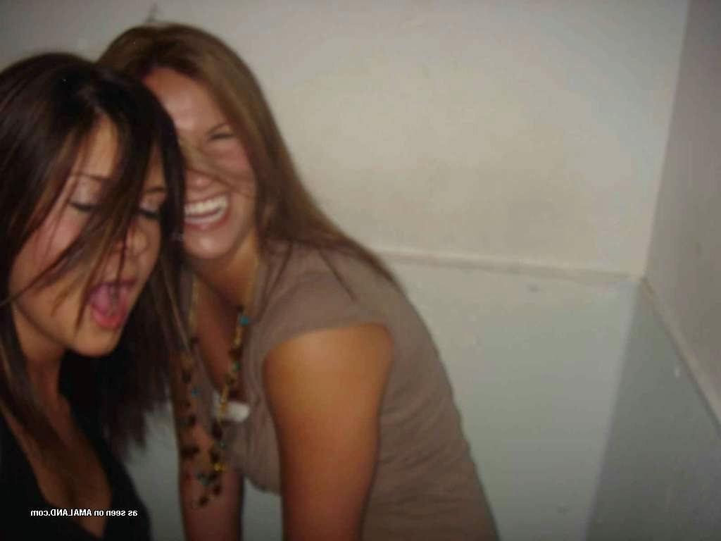 15P Cute girlfriends drinking and partying