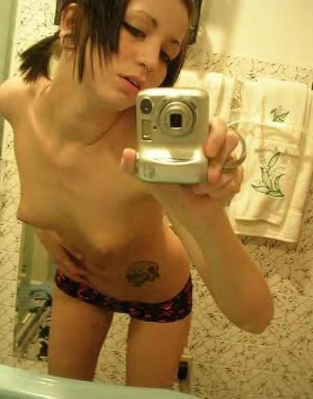 15P Fresh pictures of real emo bitch