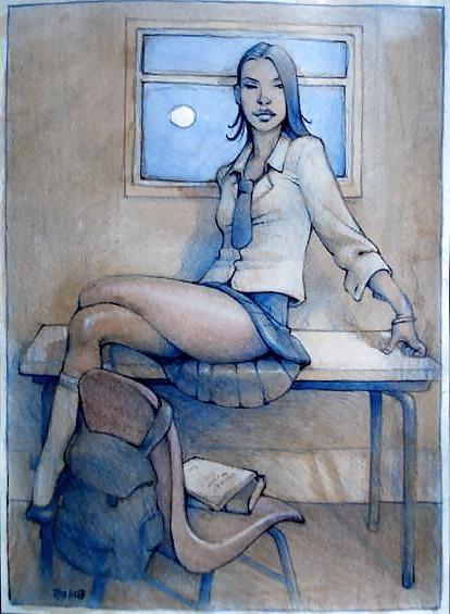 13P Erotic caricatures