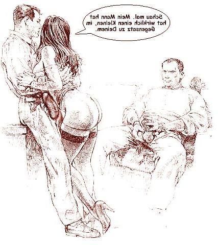 25P Cuckold Cartoons