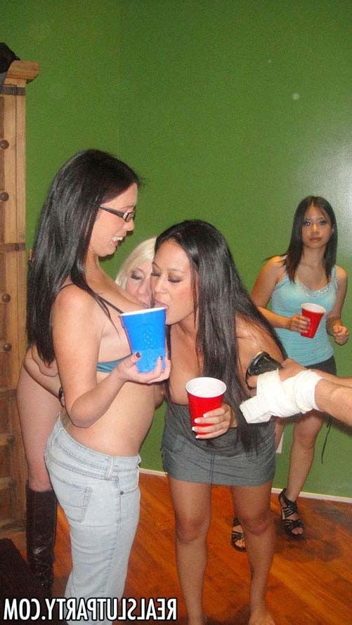 17P Insane college fuck fest with hot babes sucking and fucking