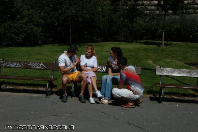 15P Euro hotties beg for some hot american nut