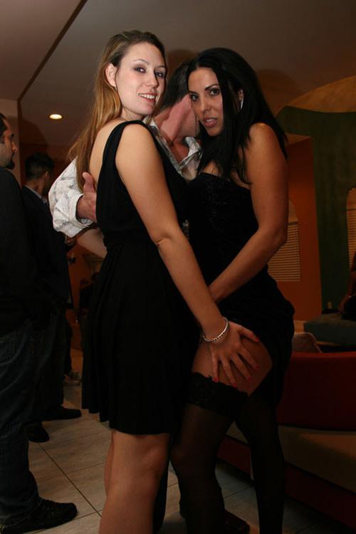 16P Hot drunk slut babes hardcore orgy sex party