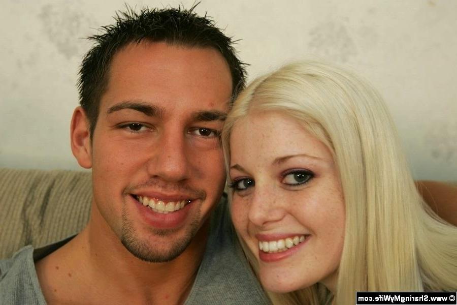 16P Stranger and hubby fucking his teen housewife
