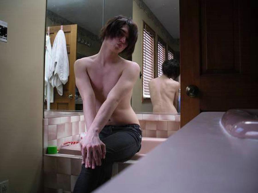 16P Self-shooting teen emo twinks