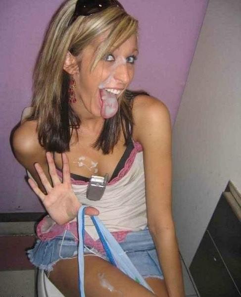 16P Hot and pretty blonde strips naked in her room