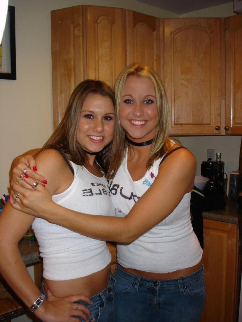 15P Collection of campus chicks nude and acting stupid