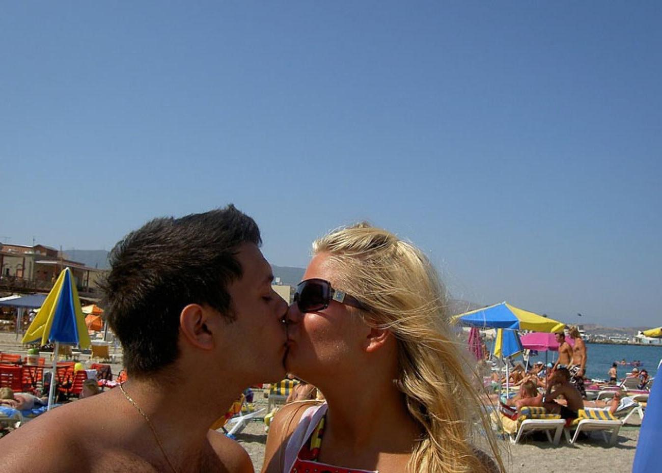 15P Tipsy beach babes naked and topless