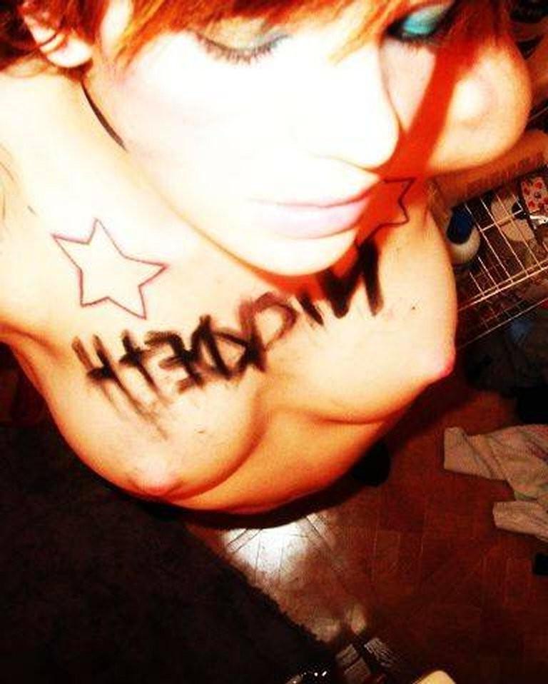 13P Cute Emo Girlfriends Flashing Perky Little Tits And Tight Pussies