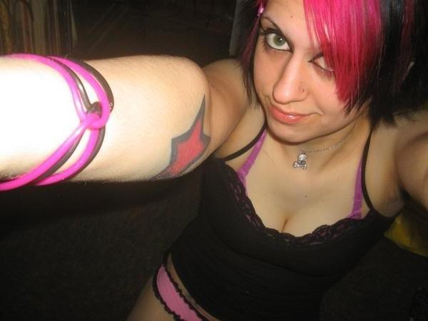 12P Naughty Emo Teen Girlfriends Naked Self Shots