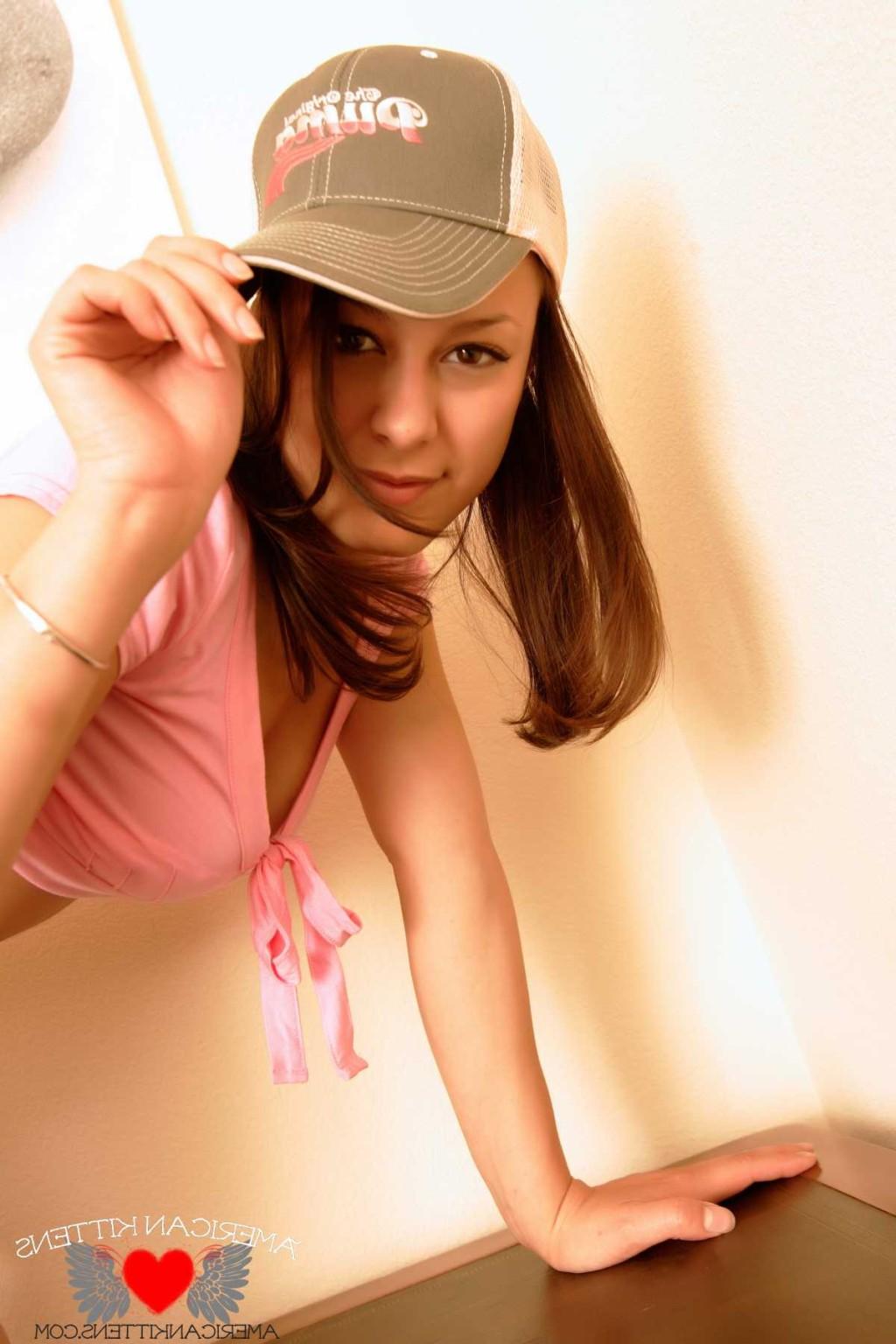 18P Daisy baseball cap on the desk
