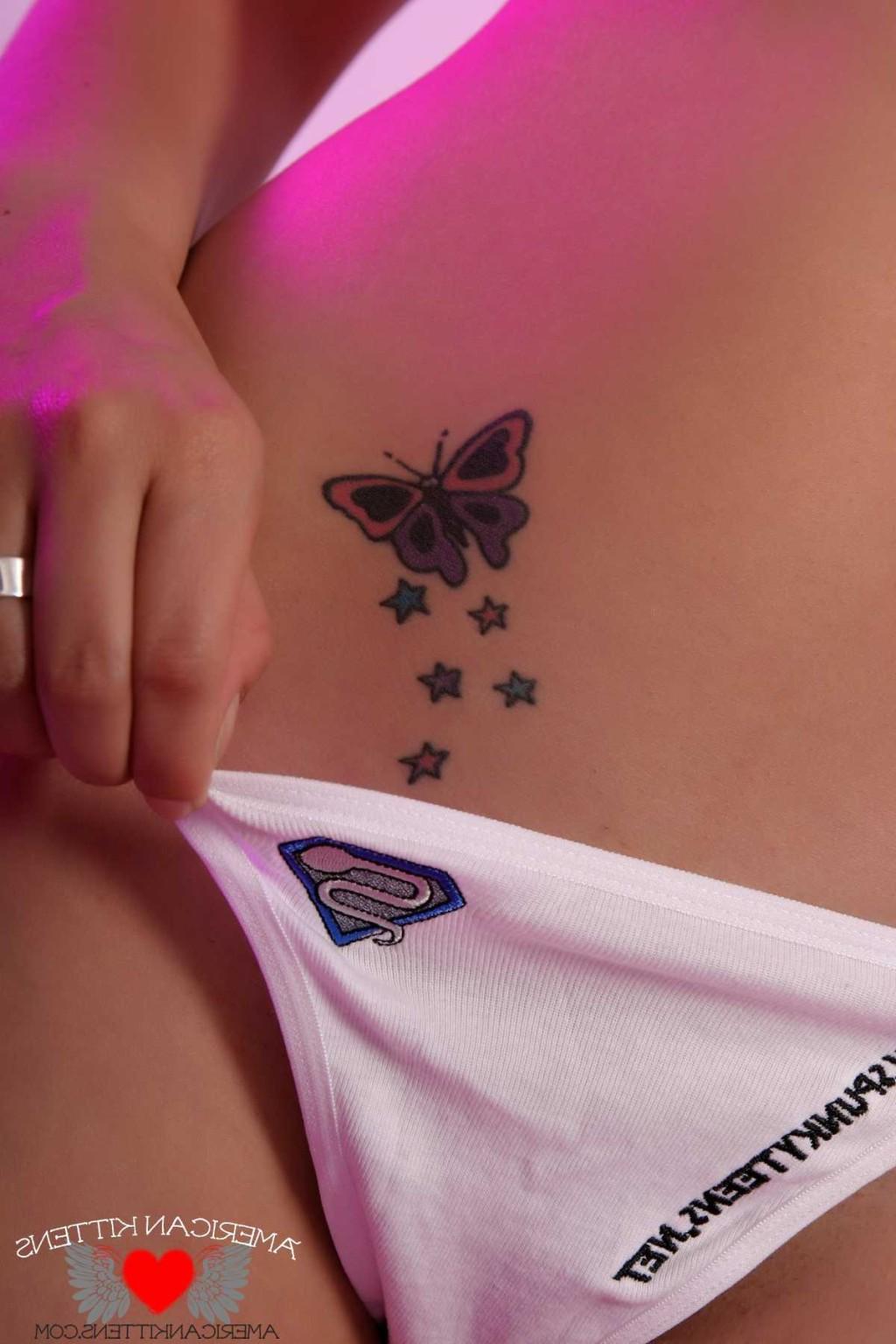 18P Daisy topless spunky panties