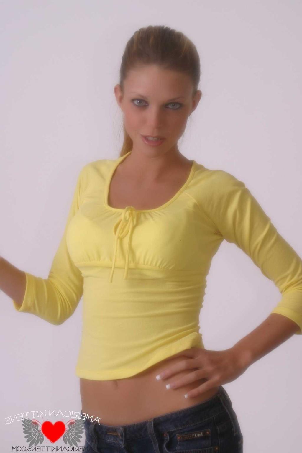 18P Ashley so pretty in a yellow top