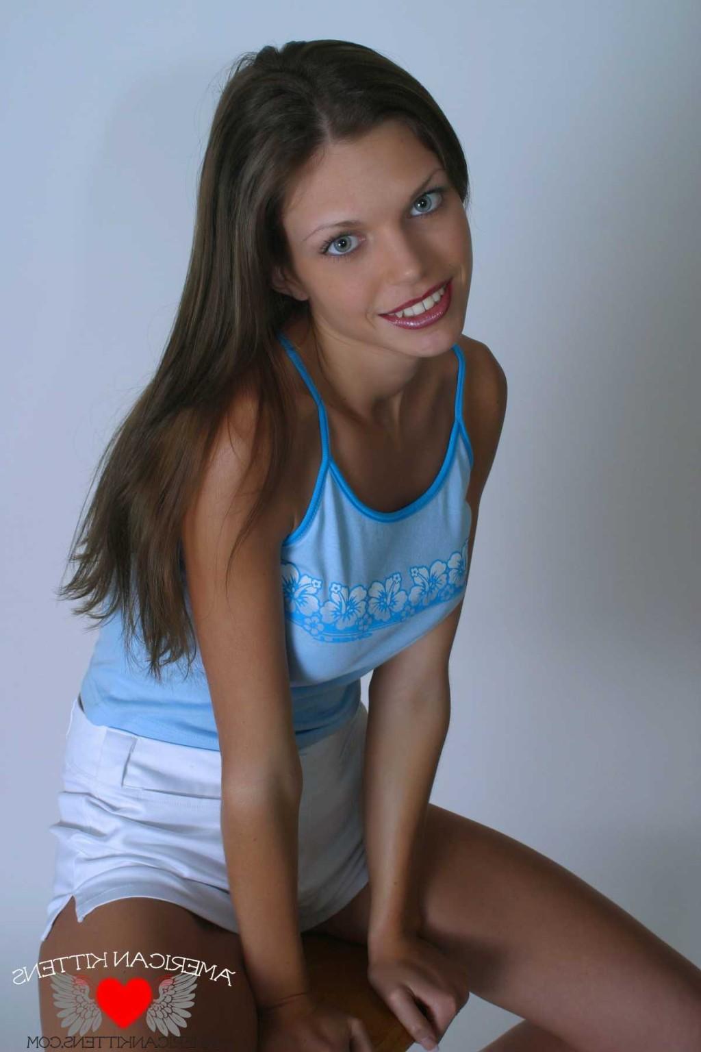 18P Watch as Ashley looks hot as ever in her Calf Style Shirt