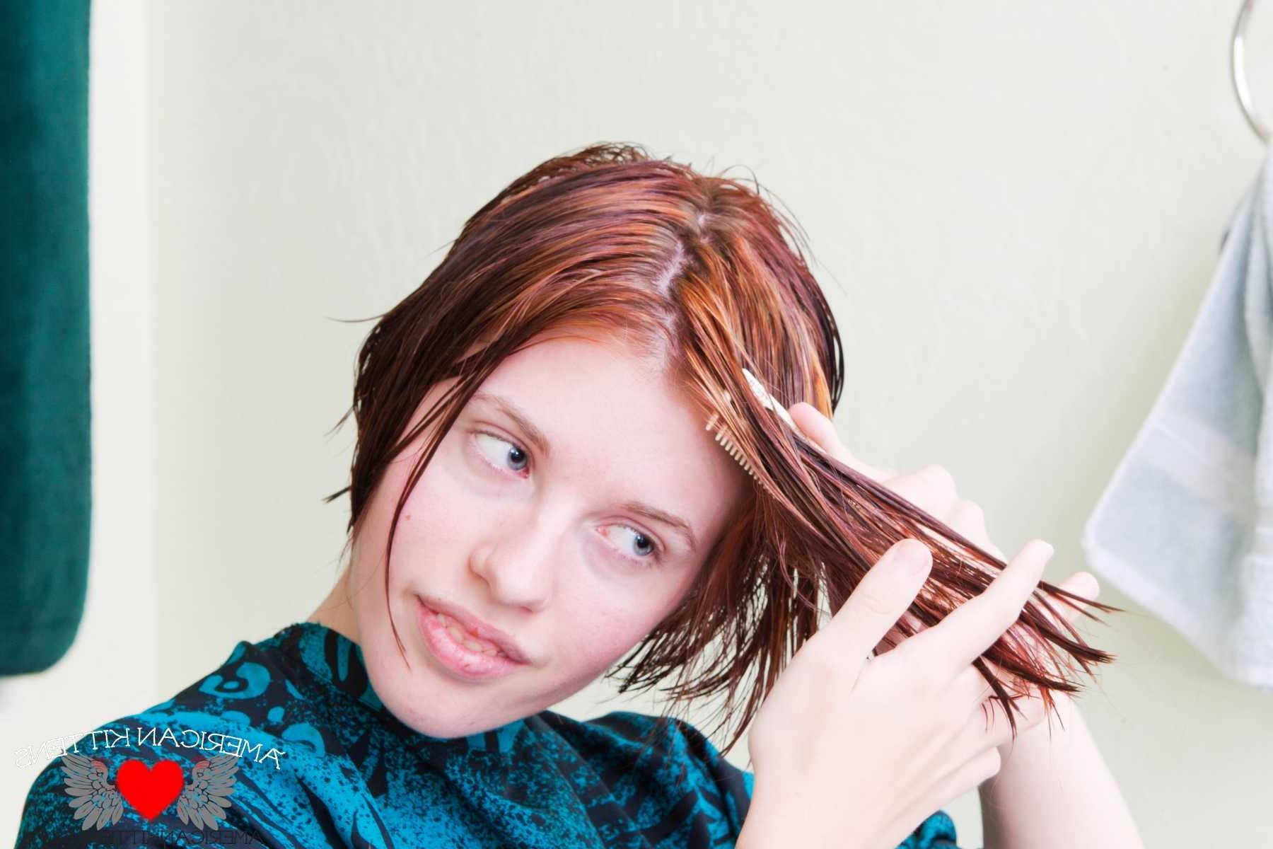 18P Mollylove get's her hair cut