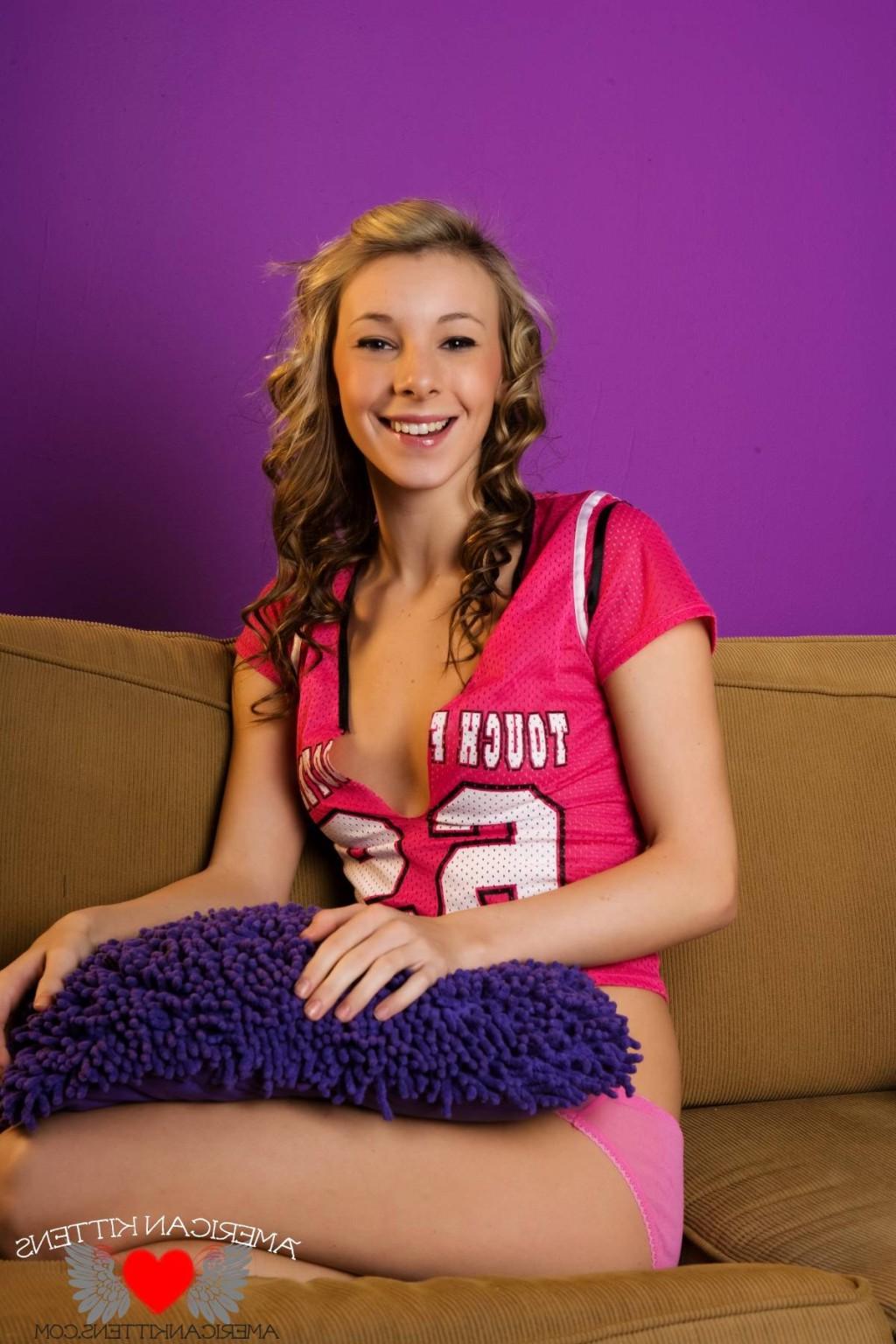 18P Kayden Love brown couch