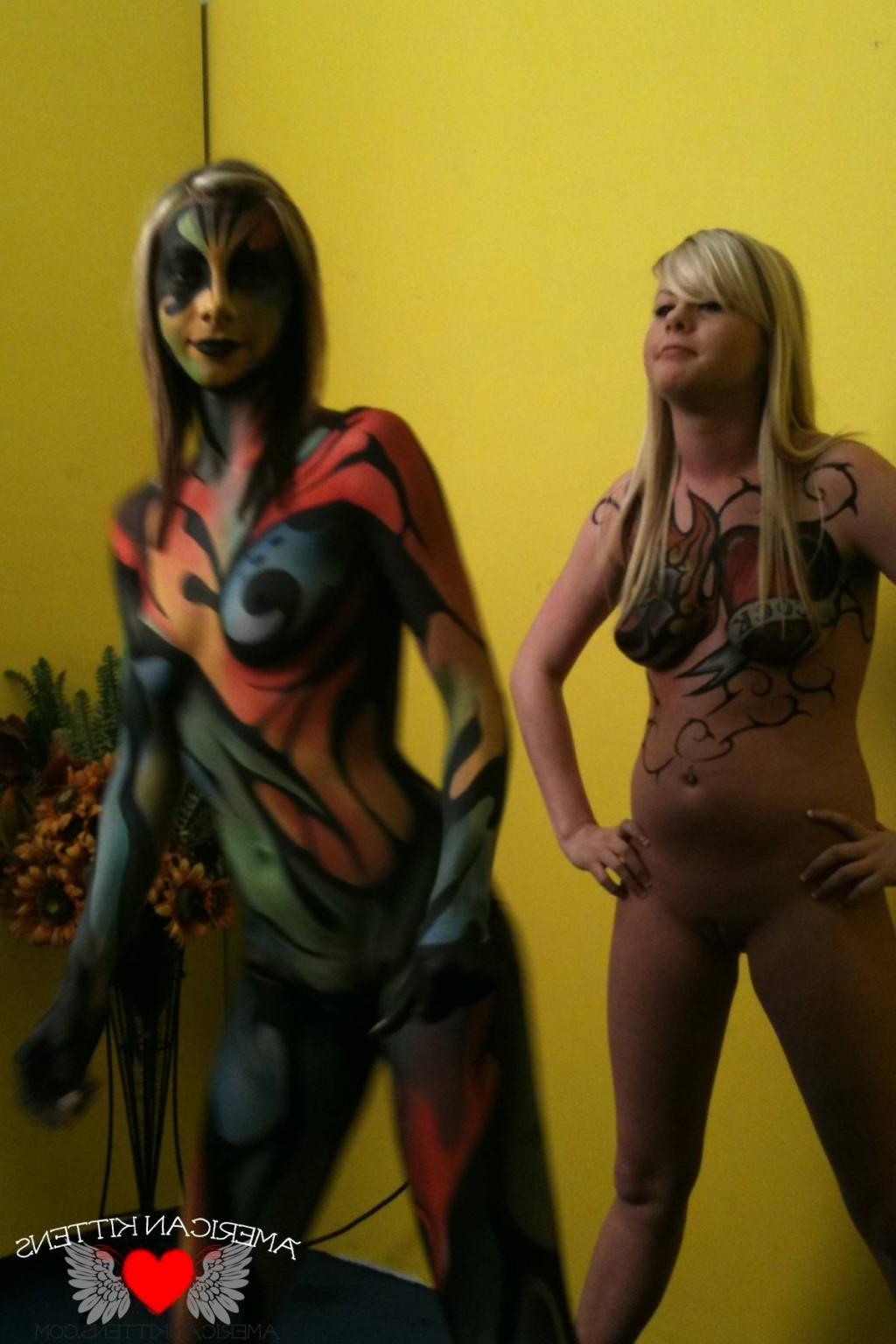 18P Kayden gets painted
