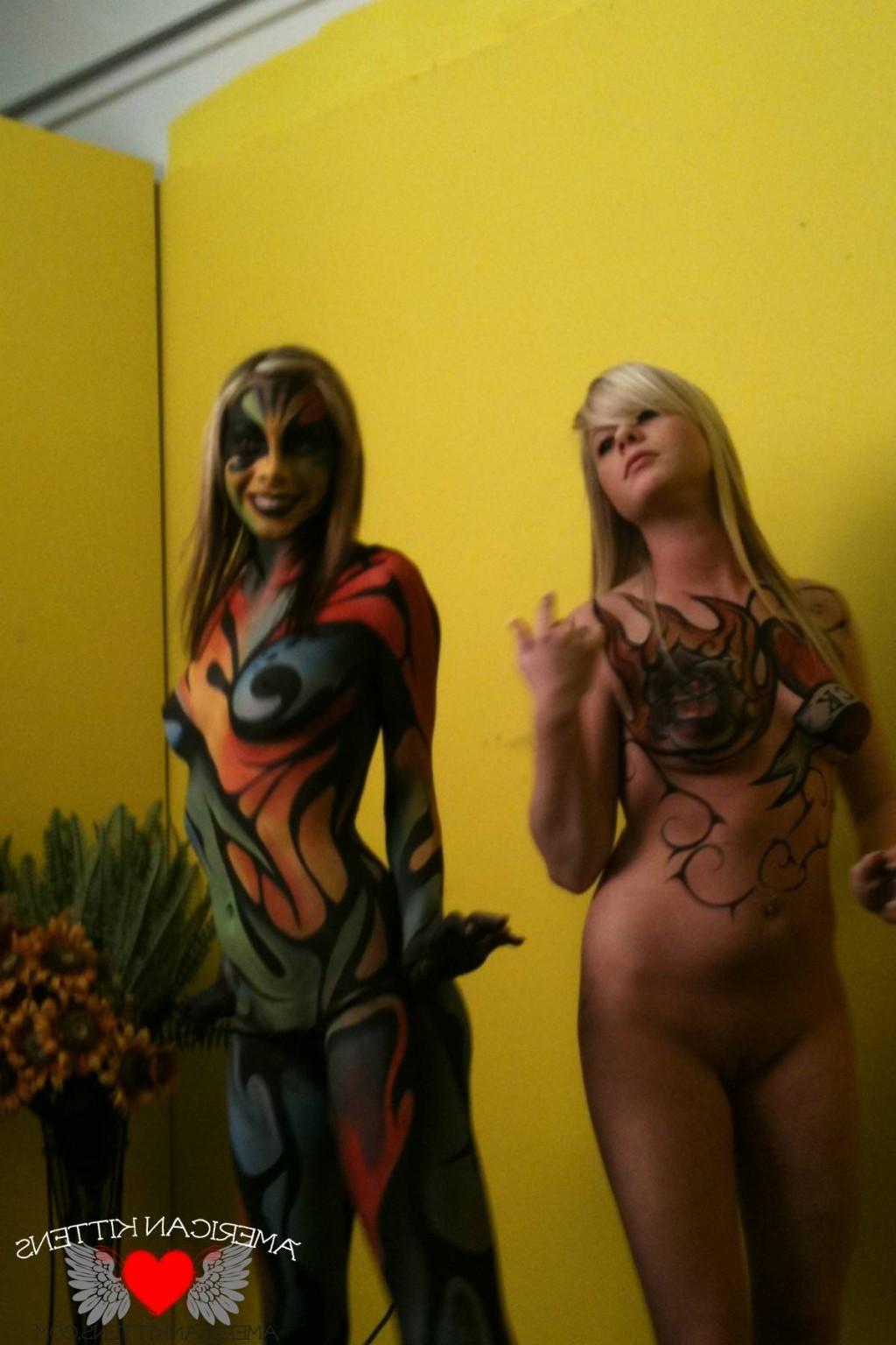 18P Kayden gets painted
