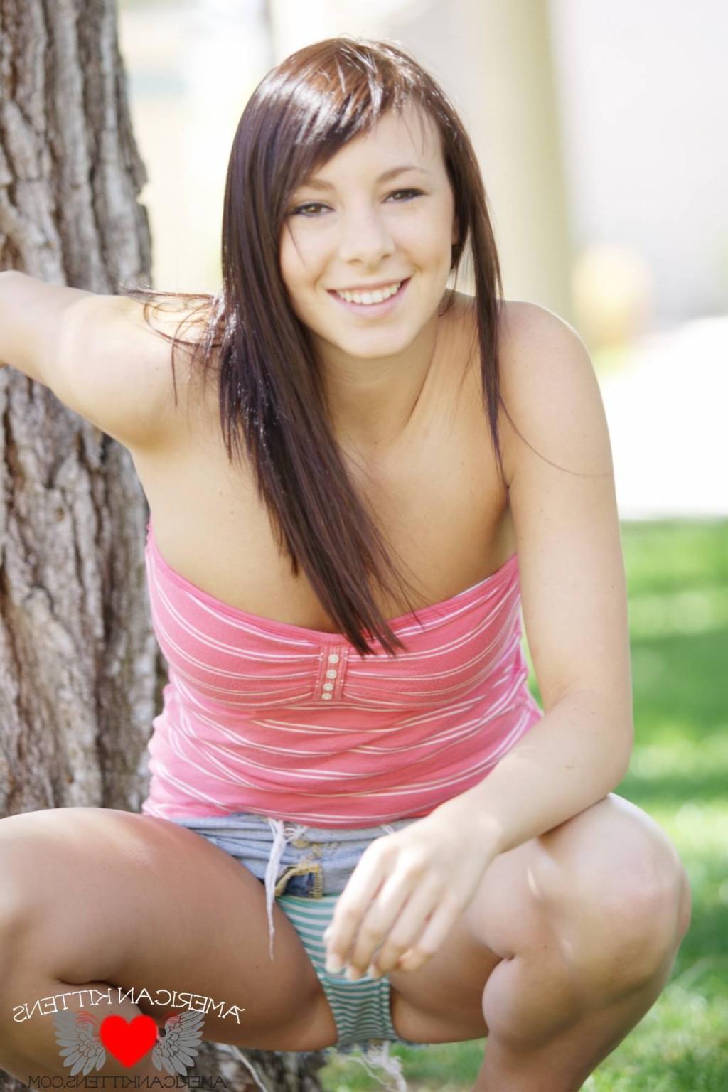 18P Kayden Love miniskirt