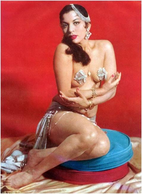 16P Vintage ladies with hairy pussies posing in the sixties