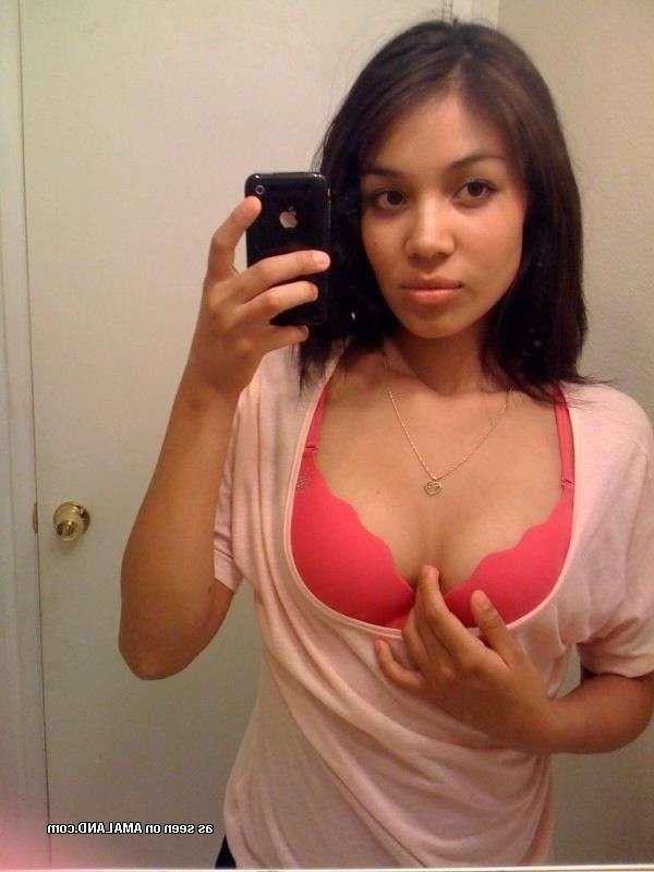 15P Amateur Latina teen girlfriends strip and tease in homemade pix