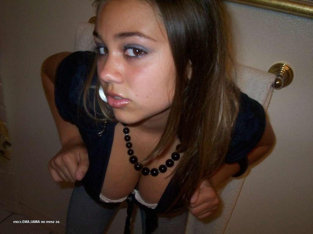 15P Amateur Latina teen girlfriends strip and tease in homemade pix