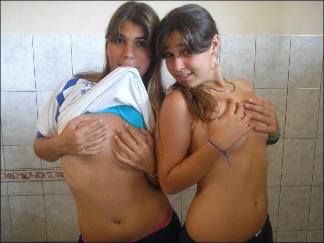 15P Stunning barely legal amateur Latina girlfriends in homemade pix