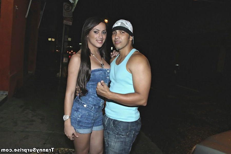 12P Latina tranny ass fucked for a sticky anal creampie