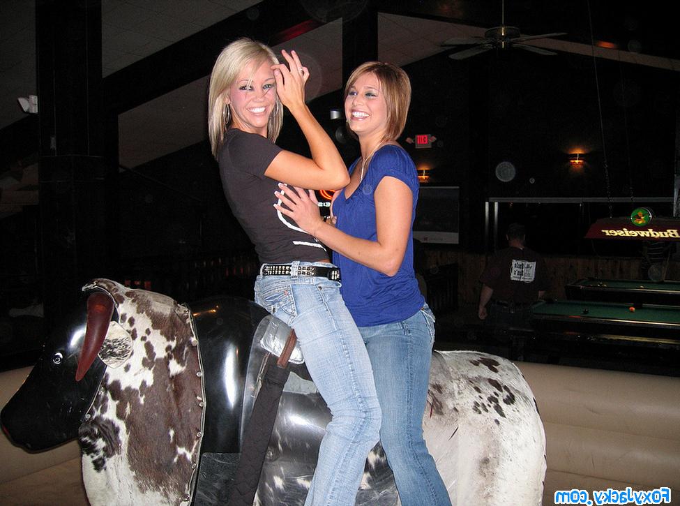 16P Cute playful lesbian step sisters experimenting