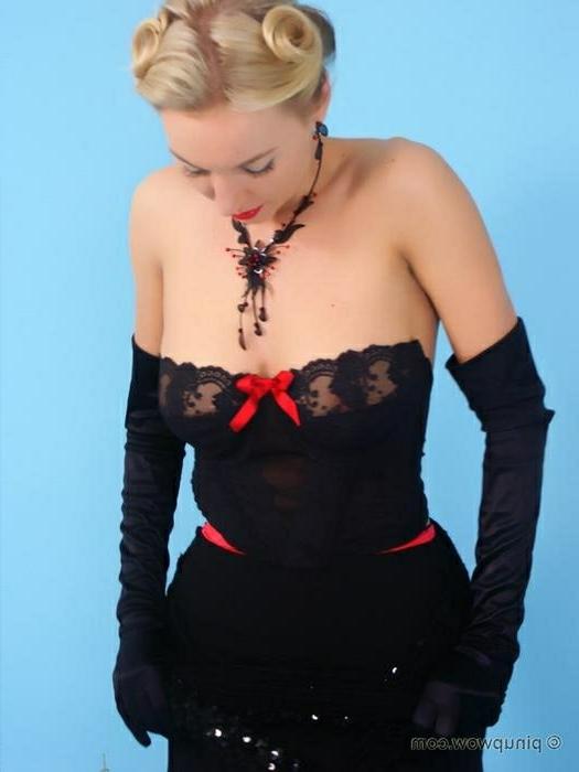 16P Hayley Marie Strips To Her Stockings