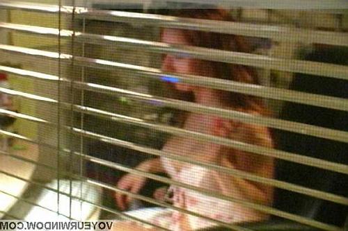 22P Brunette cybersex with whip cream