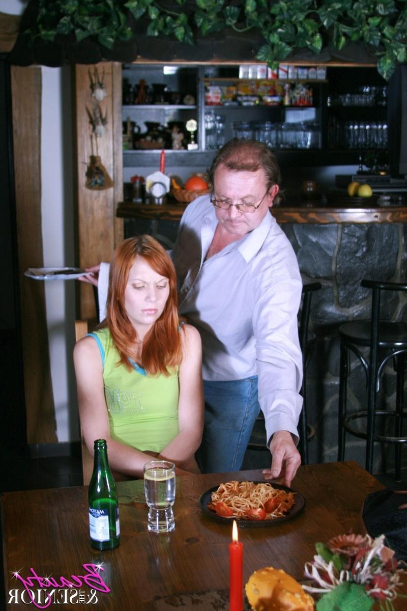 15P Senior waiter gets abused by a teenage customer
