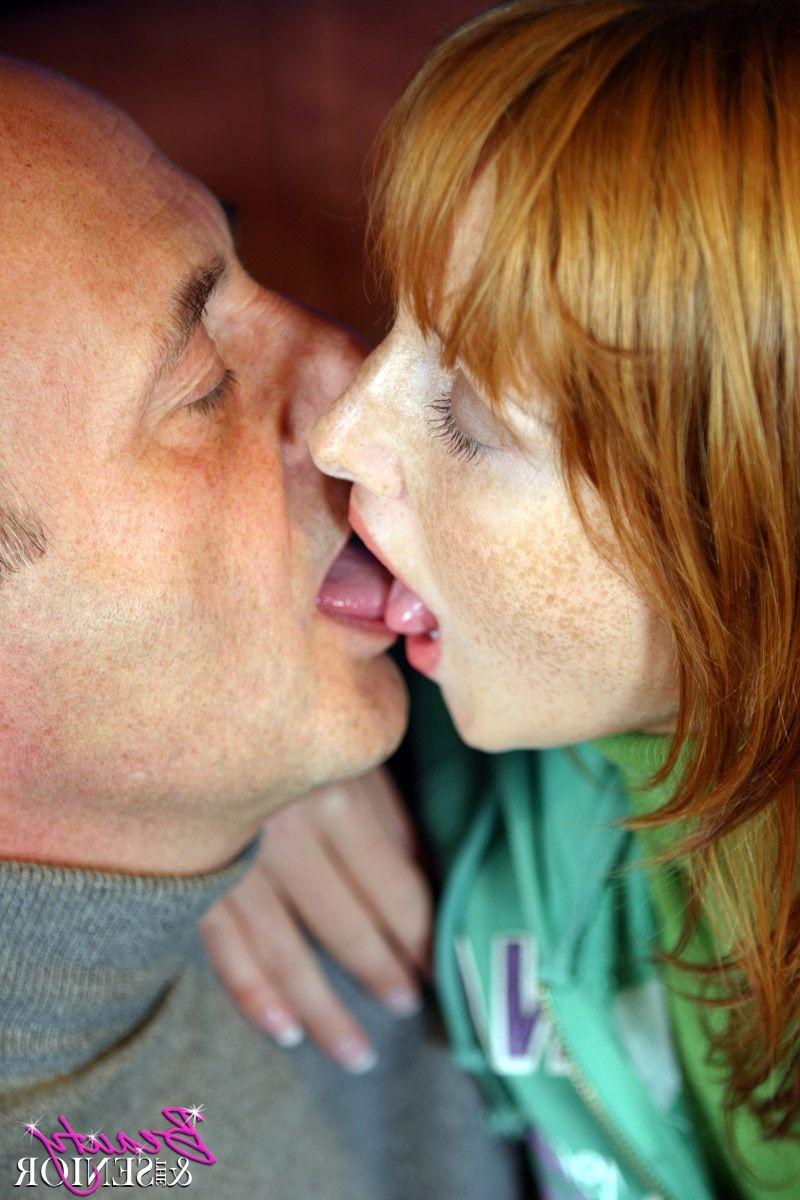 14P Beautiful redhead gets stiff cock inside her slit
